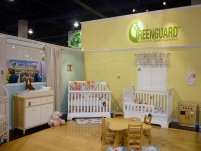 Eclipse Shutters was one of the featured products in The ABC Kids Expo GREENGUARD Nursery for the second time